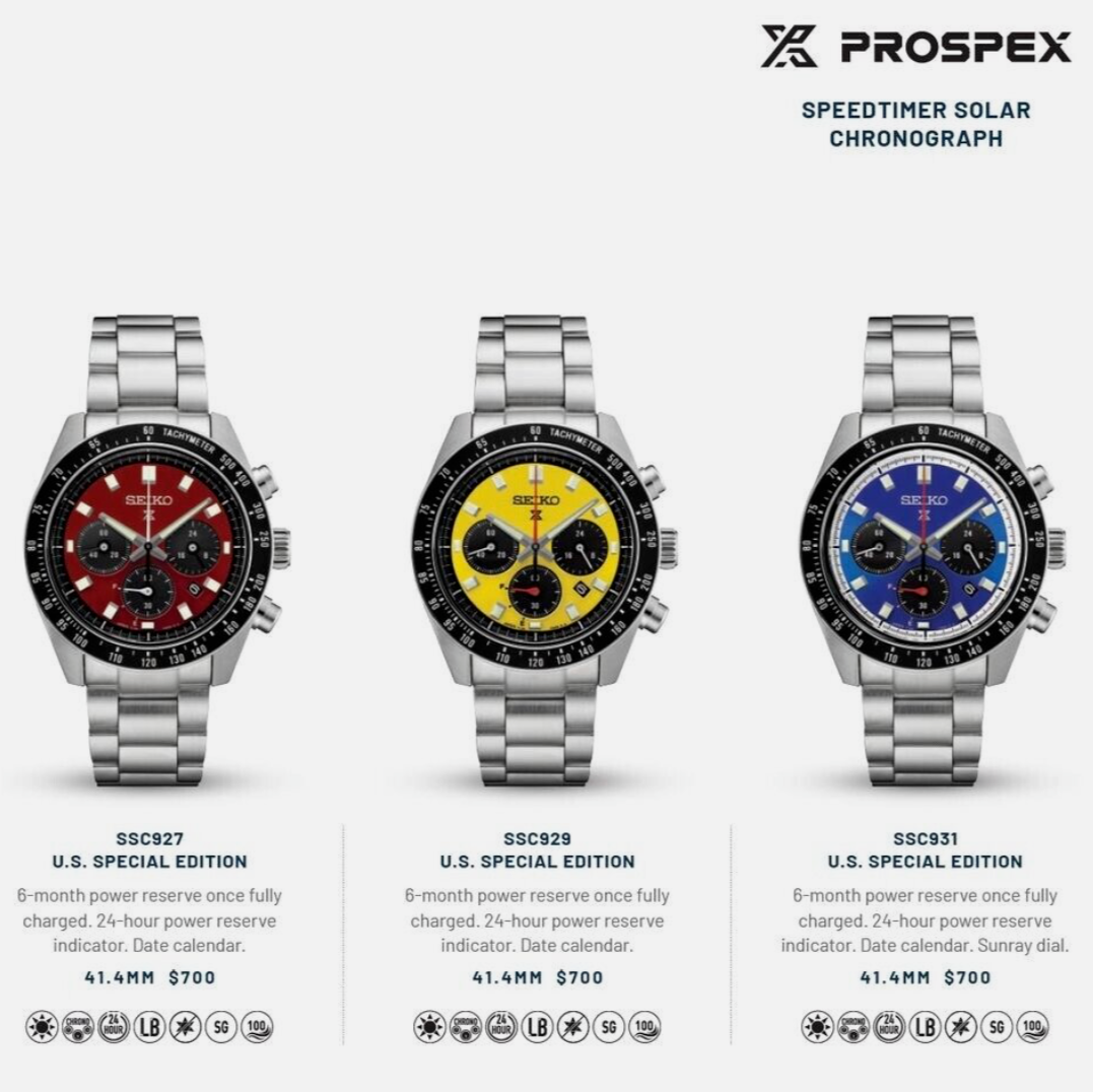  Shop Authentic Seiko Prospex Speedtimer Solar Chronograph Yellow Dial Silver Steel Strap Watch for Men - SSC929 - Luxxuri