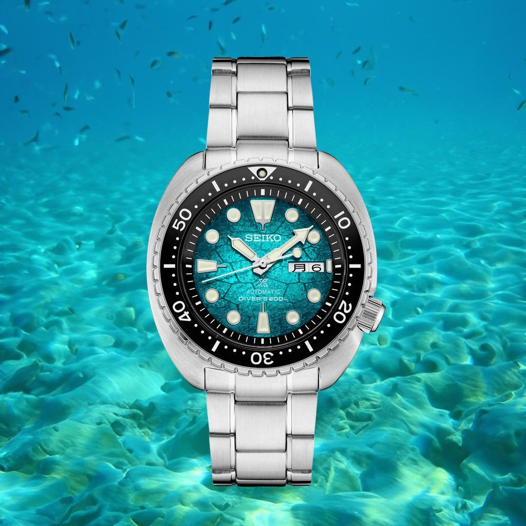  Shop Authentic Seiko US Special Edition Automatic Green Dial Silver Steel Strap Watch for Men - SRPH57 - Luxxuri