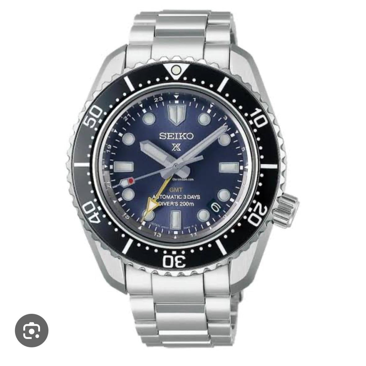  Shop Authentic Seiko Prospex Diver Scuba Automatic Blue Dial Silver Steel Strap Watch for Men - SBEJ021 - Luxxuri