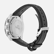  Shop Authentic Seiko Prospex Speedtimer Solar Chronograph Ivory Dial Black Leather Strap Watch for Men - SSC943 - Luxxuri