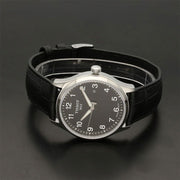 Tissot T-Sport Gent XL Black Dial Black Leather Strap Watch for Men - T116.410.16.057.00