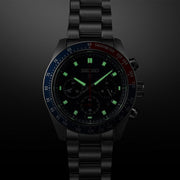  Shop Authentic Seiko Prospex Speedtimer Solar Chronograph Blue Dial Silver Steel Strap Watch for Men - SSC913 - Luxxuri