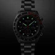  Shop Authentic Seiko Prospex Speedtimer Solar Chronograph Black Dial Silver Steel Strap Watch for Men - SSC915 - Luxxuri