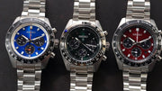  Shop Authentic Seiko Speedtimer Solar US Special Edition Blue Dial Silver Steel Strap Watch for Men - SSC931 - Luxxuri