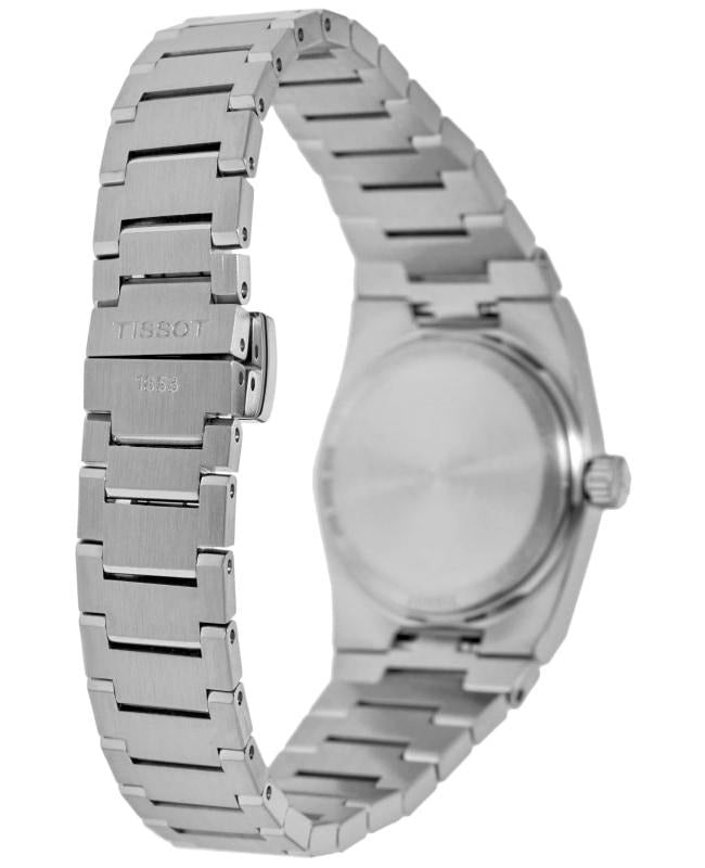 Tissot PRX Quartz Mother of Pearl Dial Silver Steel Strap Watch for Women - T137.010.11.111.00
