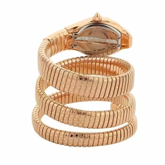 Just Cavalli Doppio Rose Gold Dial Rose Gold Steel Strap Watch for Women - JC1L163M0035