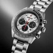  Shop Authentic Seiko Prospex Speedtimer Solar Chronograph Silver Dial Silver Steel Strap Watch for Men - SSC911 - Luxxuri