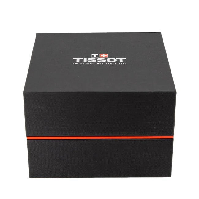 Tissot Digital Quartz Silver Dial Silver Steel Strap Watch for Men - T137.463.11.030.00