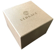  Shop Authentic Versace Greca Logo Quartz Black Dial Gold Steel Strap Watch for Men - VE8G00624 - Luxxuri