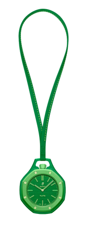 Swatch x AP Royal Pop Green Dial Lanyard Watch for Men - Green Eight
