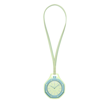 Swatch x AP Royal Pop Lime Green Dial Lime Green leather Lanyard Watch for Men - Blaue Acht