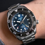  Shop Authentic Seiko Prospex Diver Scuba Automatic Blue Dial Silver Steel Strap Watch for Men - SBEJ021 - Luxxuri