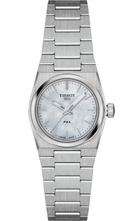 Tissot PRX Quartz Mother of Pearl Dial Silver Steel Strap Watch for Women - T137.010.11.111.00