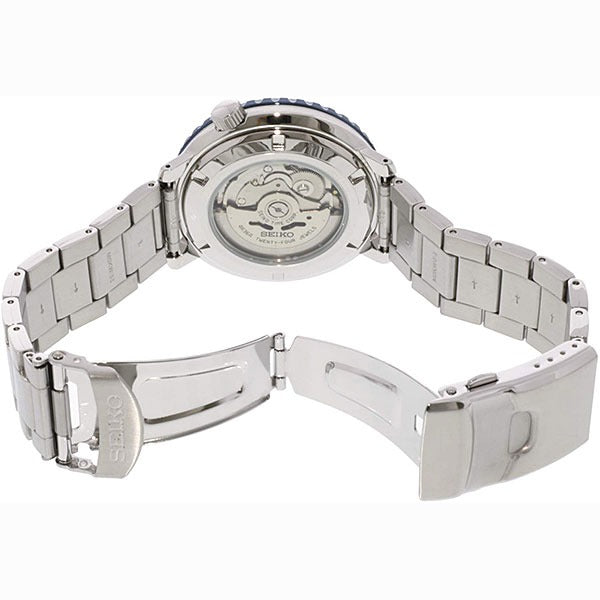  Shop Authentic Seiko 5 Sports Automatic Blue Dial Silver Steel Strap Watch for Men - SRPC63J1 - Luxxuri