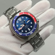  Shop Authentic Seiko Prospex PADI Special Edition Automatic Blue Dial Silver Steel Strap Watch for Men - SRPE99 - Luxxuri
