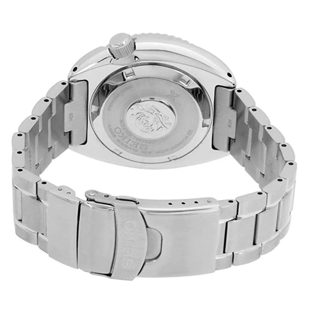 Shop Authentic Seiko Prospex PADI Special Edition Automatic Blue Dial Silver Steel Strap Watch for Men - SRPE99 - Luxxuri