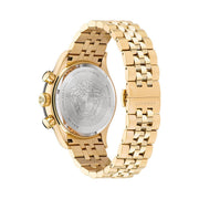  Shop Authentic Versace Hellenyium Quartz Black Dial Gold Steel Strap Watch for Women - VE2S00622 - Luxxuri