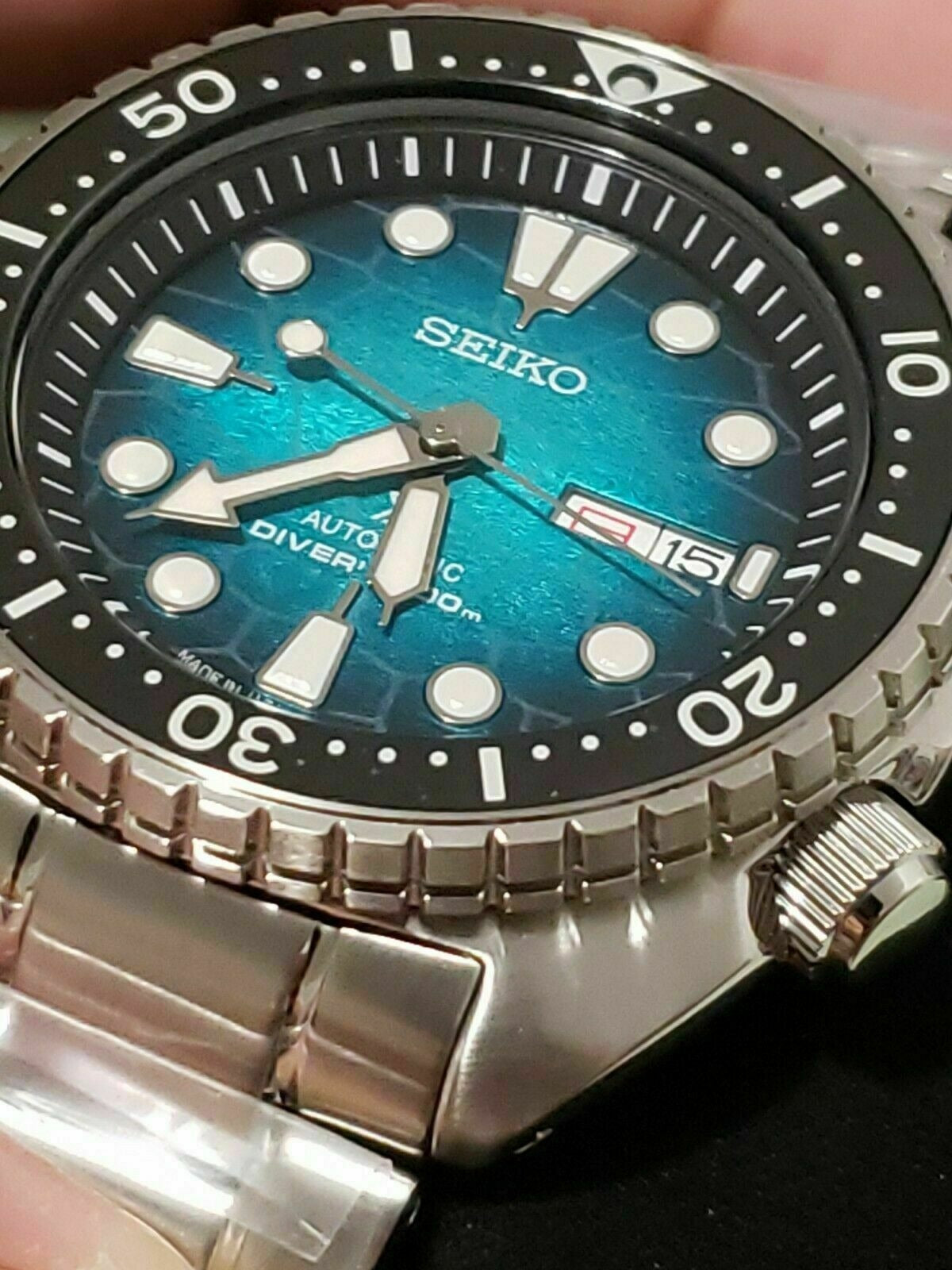  Shop Authentic Seiko US Special Edition Automatic Green Dial Silver Steel Strap Watch for Men - SRPH57 - Luxxuri