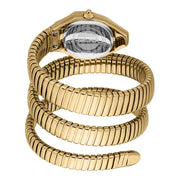 Just Cavalli Lunara Silver Dial Two Tone Steel Strap Watch for Women - JC1L397M0065