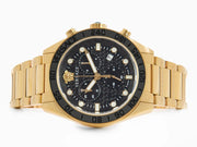 Shop Authentic Versace Greca Dome Chronograph Black Dial Gold Steel Strap Watch for Men - VE6K00523 - Luxxuri