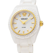  Shop Authentic Versace DV One Mini White Dial White Ceramic Dial Watch for Women - VE9F00224 - Luxxuri