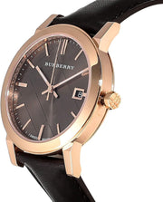 Burberry Classic Quartz Brown Dial Brown Leather Strap Watch for Men - BU9013
