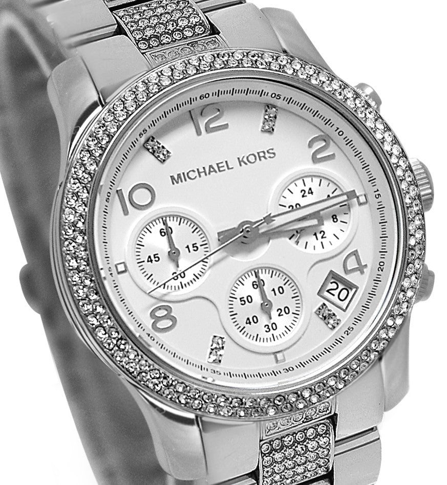  Shop Authentic Michael Kors Runway White Dial Silver Steel Strap Watch for Women - MK5825 - Luxxuri