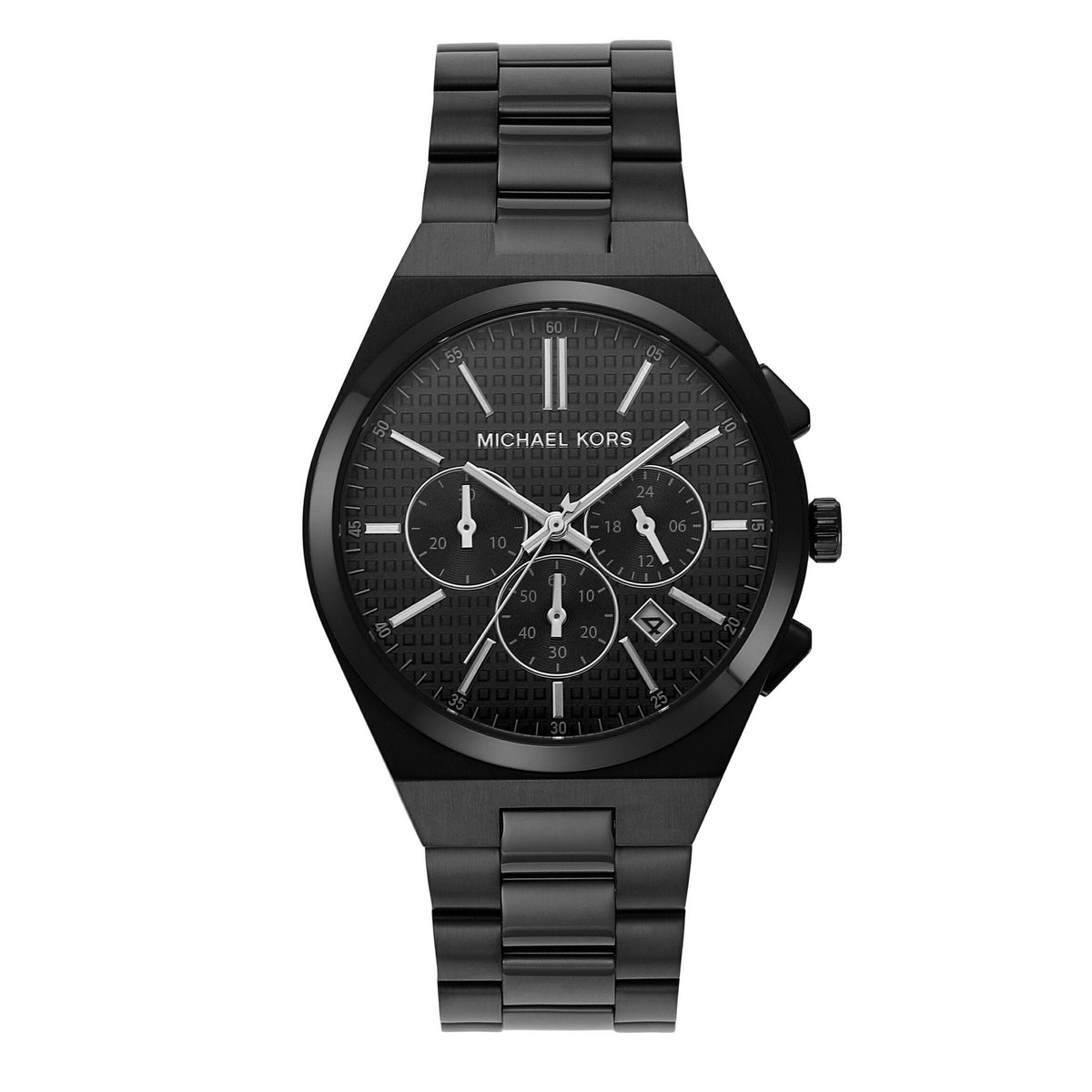 Shop Authentic Michael Kors Lennox Chronograph Black Dial Black Steel Strap Watch For Men - MK9146 - Luxxuri