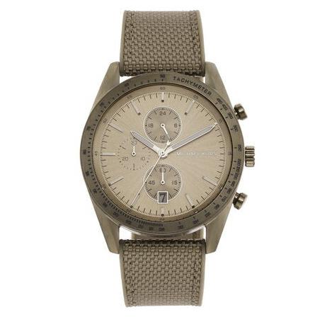  Shop Authentic Michael Kors Warren Chronograph Beige Dial Beige Nylon Strap Watch for Men - MK9145 - Luxxuri