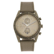  Shop Authentic Michael Kors Warren Chronograph Beige Dial Beige Nylon Strap Watch for Men - MK9145 - Luxxuri