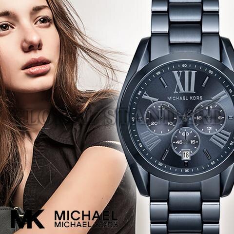  Shop Authentic Michael Kors Bradshaw Blue Dial Blue Steel Strap Watch for Men - MK6248 - Luxxuri