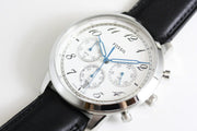  Shop Authentic Fossil Neutra Chronograph White Dial Black Leather Strap Watch for Men - FS6023 - Luxxuri