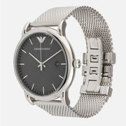  Shop Authentic Emporio Armani Luigi Quartz Grey Dial Silver Mesh Bracelet Watch For Men - AR11069 - Luxxuri