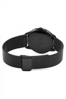  Shop Authentic Calvin Klein Minimal Black Dial Black Mesh Bracelet Watch for Men - K3M21421 - Luxxuri