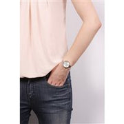  Shop Authentic Calvin Klein Lively Silver Dial Silver Steel Strap Watch for Women - K4U23126 - Luxxuri
