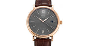  Shop Authentic IWC Portofino Automatic Grey Dial Brown Leather Strap Watch for Men - IW356511 - Luxxuri