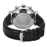  Shop Authentic IWC Portofino Chronograph Blue Dial Black Leather Strap Watch for Men - IW391023 - Luxxuri