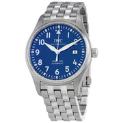  Shop Authentic IWC Le Petit Prince XVIII Edition Blue Dial Silver Steel Strap Watch for Men - IW327014 - Luxxuri