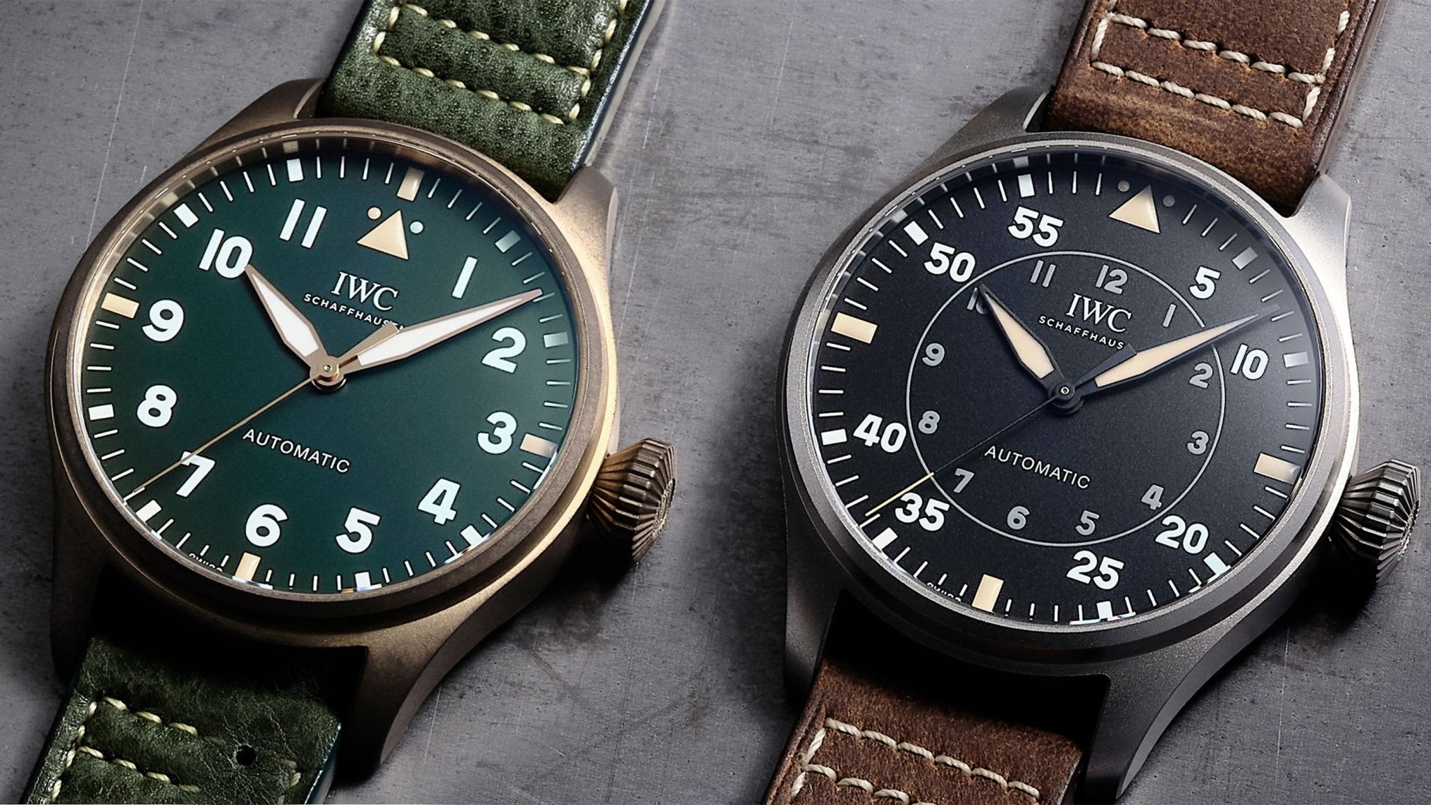  Shop Authentic IWC Pilot's Watch Mark XVIII 40mm Black Dial Brown Leather Strap Watch for Men - IW327006 - Luxxuri