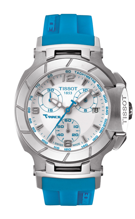  Shop Authentic Tissot T Race Chronograph White Dial Brown Rubber Strap Watch for Women - T048.217.17.017.02 - Luxxuri