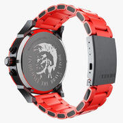  Shop Authentic Diesel Mr Daddy 2.0 Black Dial Red Steel Strap Watch For Men - DZ7370 - Luxxuri