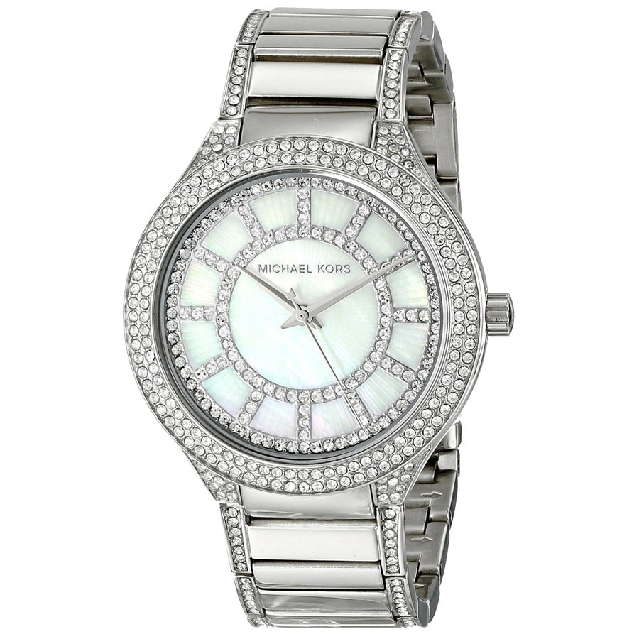  Shop Authentic Michael Kors Kerry Silver Tone Silver Steel Strap Watch for Women - MK3311 - Luxxuri