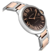  Shop Authentic Cartier Ballon Bleu de Cartier Brown Dial Two Tone Steel Strap Watch for Men - W6920032 - Luxxuri