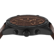  Shop Authentic Fossil Brox Multifunction Brown Dial Brown Leather Strap Watch for Men - BQ2802 - Luxxuri