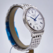  Shop Authentic Longines Record Automatic Stainless Steel 40mm Watch for Men - L2.821.4.11.6 - Luxxuri