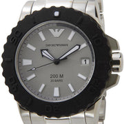  Shop Authentic Emporio Armani Bracelet Collection Black Dial Silver Steel Strap Watch For Men - AR5970 - Luxxuri