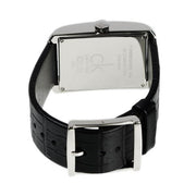  Shop Authentic Calvin Klein Window Black Dial Black Leather Strap Watch for Men - K2M21107 - Luxxuri