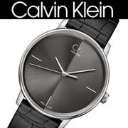 Shop Authentic Calvin Klein Accent Black Dial Black Leather Strap Watch for Men - K2Y2X1C3 - Luxxuri