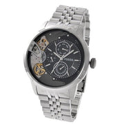  Shop Authentic Fossil Townsman Multifunction Black Dial Silver Steel Strap Watch for Men - ME1135 - Luxxuri