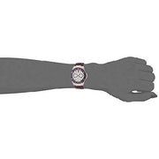  Shop Authentic Guess Limelight Quartz Silver Dial Purple Leather Strap Watch For Women - W0775L6 - Luxxuri